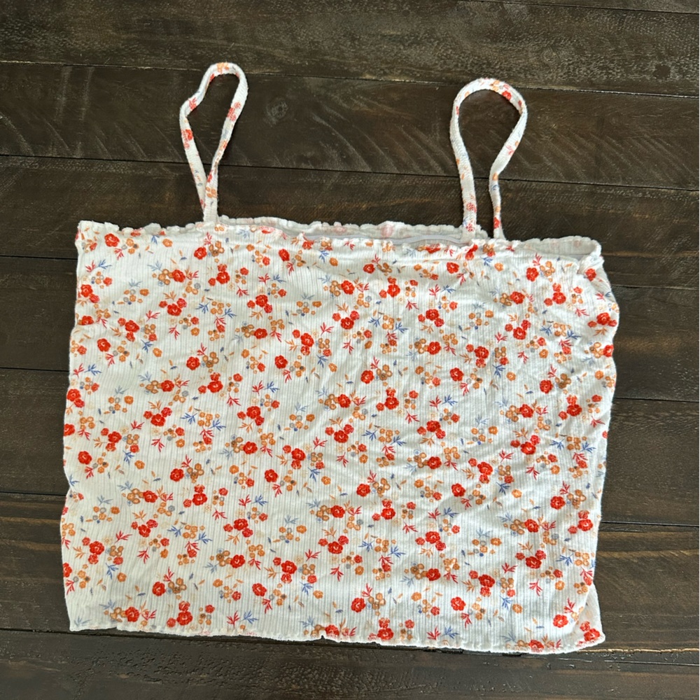 PACSUN floral size M Halter top